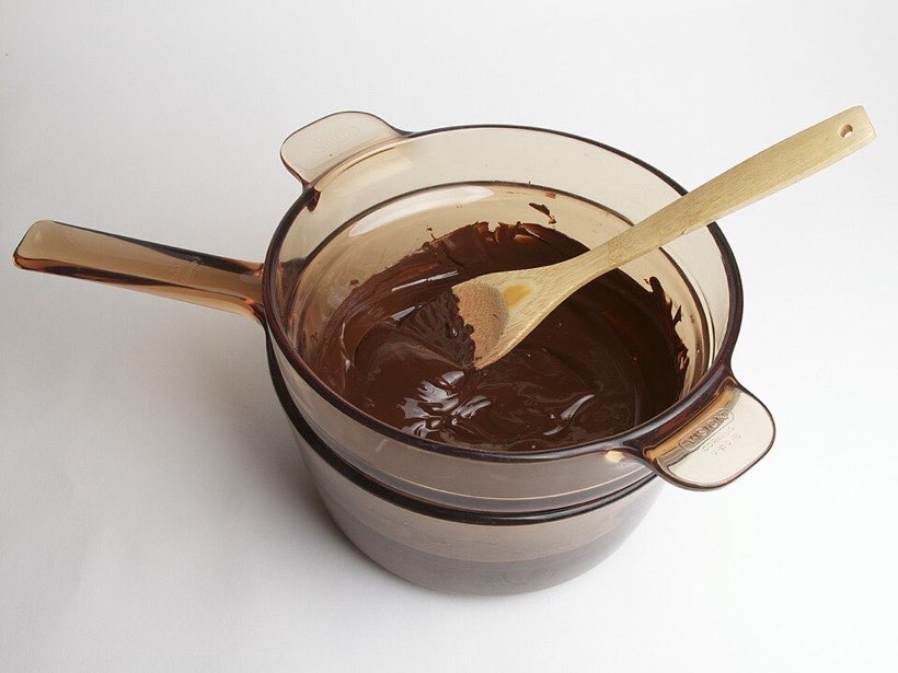 Chocolate melts on a warm day, but a spoon does not.