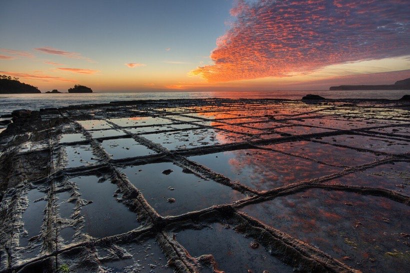The Sun rises in the east in the morning.