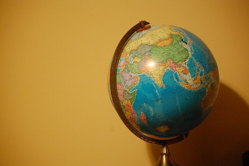 The Earth spins on an imaginary line called its axis.