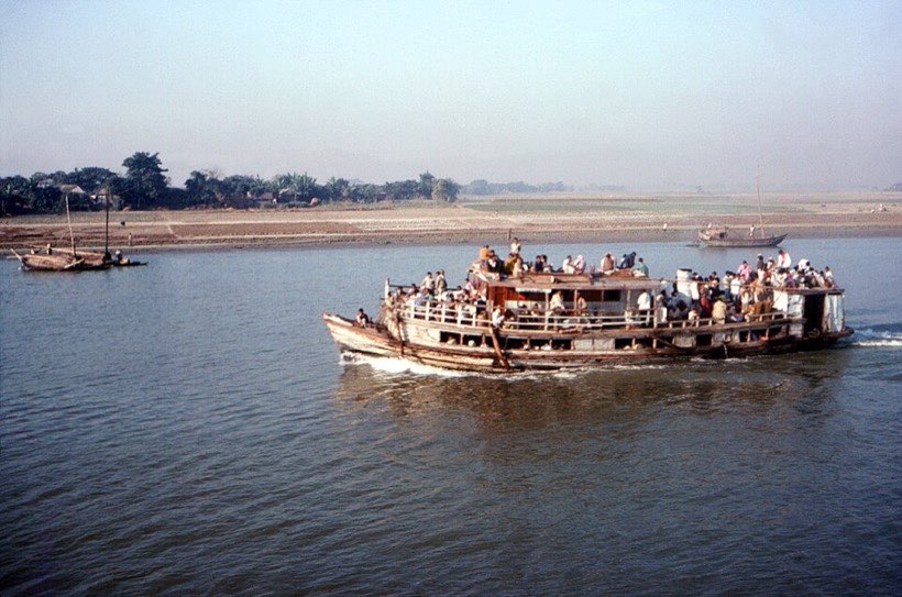 A river ferry journey can take hours.