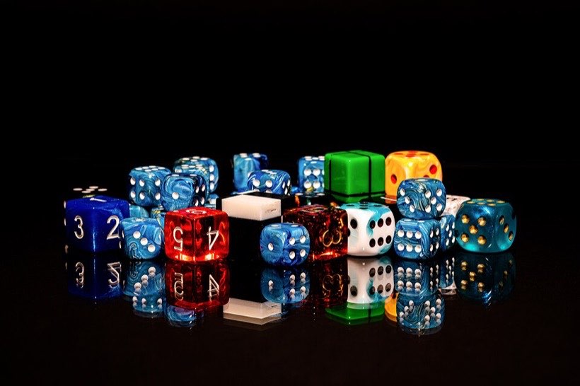 Dice can be used to run experiments.